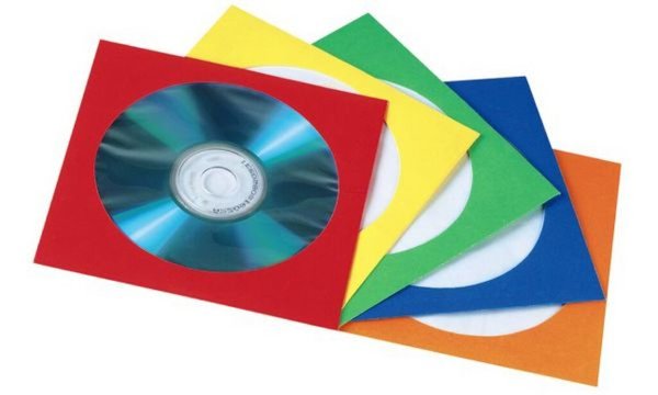 Image Papierleerhüllen 50er-Pack, farblich sortiert, in Folie