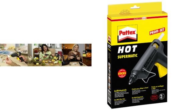 Image Pattex Heißklebepistole HOT SUPERMA TIC, schwarz/gelb (56071149)