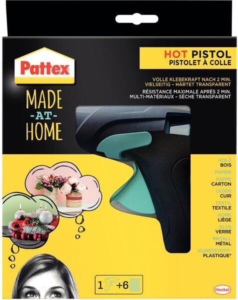 Image Pattex Heißklebepistole, ideal zum fixieren, montieren, dokorieren und