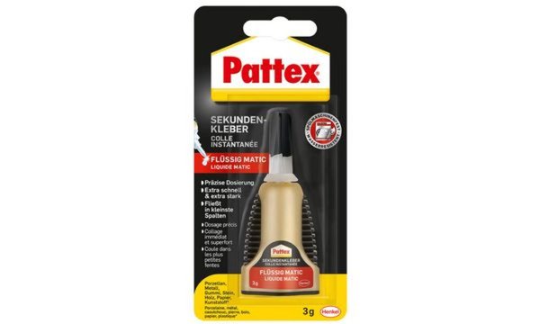 Image Pattex Sekundenkleber Matic flüssig , 3 g Flasche (56332552)