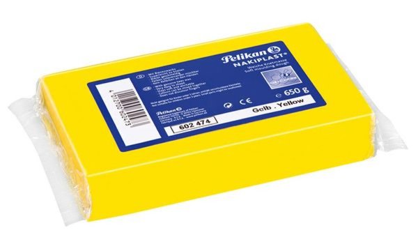 Image Pelikan Wachsknete Nakiplast 681, g elb (10) (56602474)