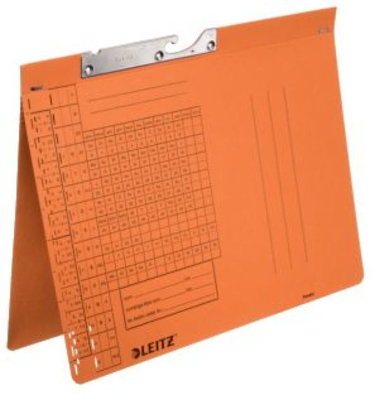 Image Pendelhefter A4, Amtsheftung, orange br 320g/qm Manilakarton