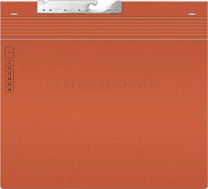 Image Pendelhefter ReNo-Serie 2 AHV, Linksheftung, Tasche,  orange