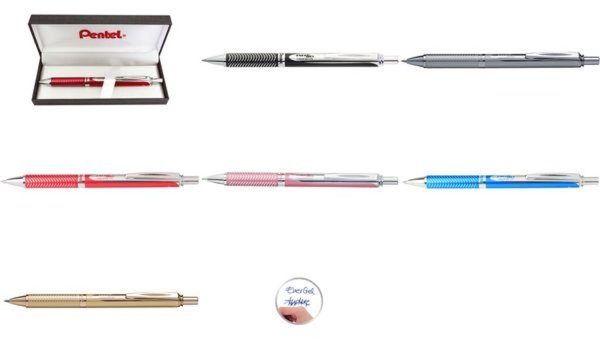 Image Pentel Gel-Tintenroller EnerGel Ste rling BL407, gold (5232178)