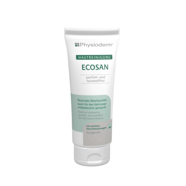 Image Physioderm® Ecosan | 200 ml Tube <br>bei leichten Verschmutzungen, besonders geeignet für den Nahrungs- und Genussmittelbereich