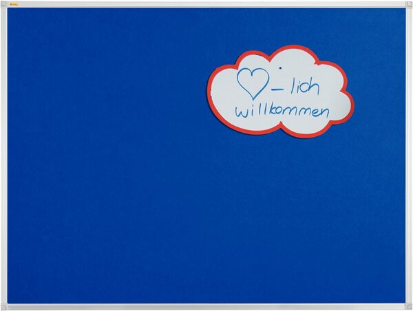 Image Pinntafel Filz mit Aluminiumrahmen Abmessung: 900x1200mm