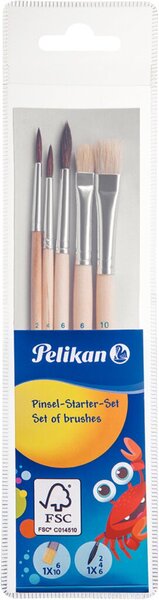 Image Pinsel-Starterset , 5-teilig Pelikan Pi5/SB # 718163