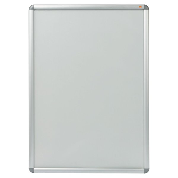 Image Plakatrahmen 70x100cm silber wetterfest, blendfreie PVC-Abdeckung
