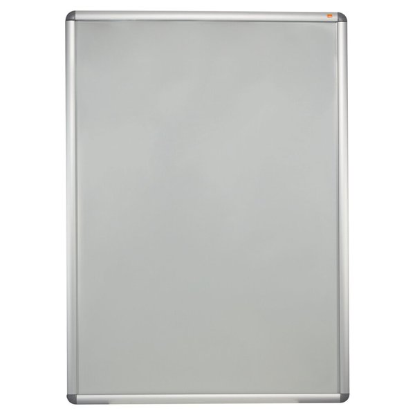 Image Plakatrahmen A0 wetterfest silber blendfreie PVC-Abdeckung
