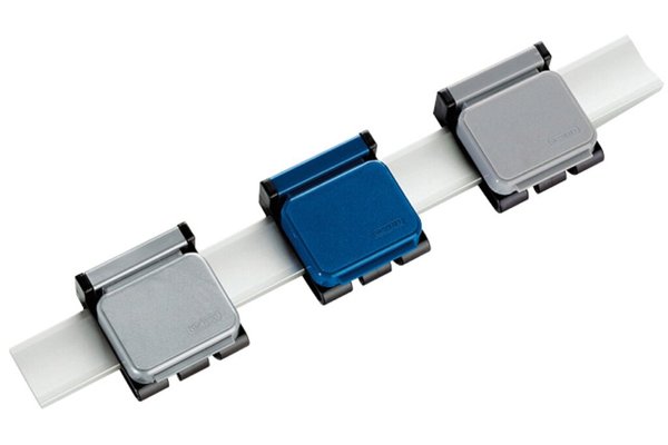 Image Planhalter Magnetclip V 10St gr Magnetschnapp-Automatik verschiebba