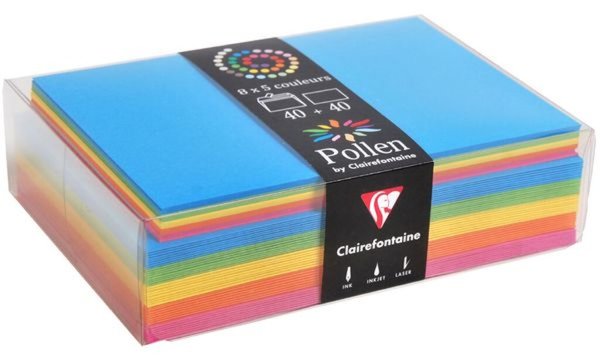 Image Pollen by Clairefontaine Karten-Set , Sortierung Sommer (8016708)