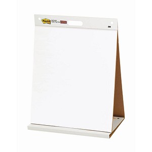 Image Post-it® Flipchart-Papier Super Sticky Meeting Chart blanko 50,8 x 58,4 cm, 20 Blatt, 1 Block