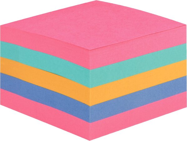 Image Post-it Super Sticky Würfel 2028-SS-RBWC 76x76mm,