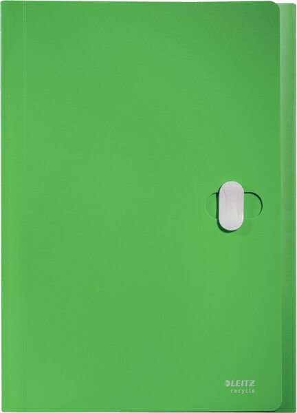 Image Projektmappe Recycle, DIN A4, PP, grün 5 Fächer, für ca. 250 Blatt (80g/qm),