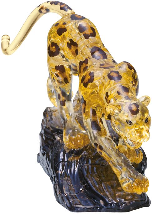 Image Pz. 3D Crystal  Leopard 39 Teile, Nr: 90269