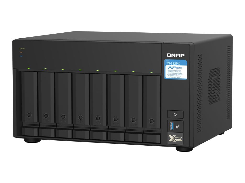 Image QNAP NAS TS-832PX-4G 8bay DESKTOP