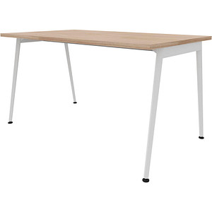Image Quadrifoglio X3 Schreibtisch ulme rechteckig 140,0 x 80,0 cm