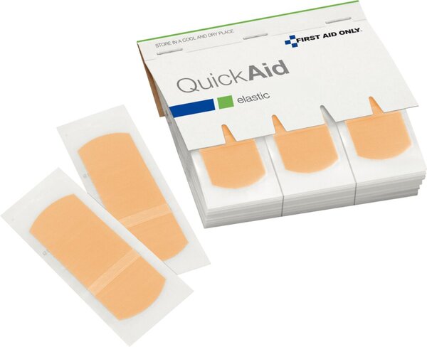 Image QuickAid Nachfüllpack Textil- gewebepflaster (Elastic)