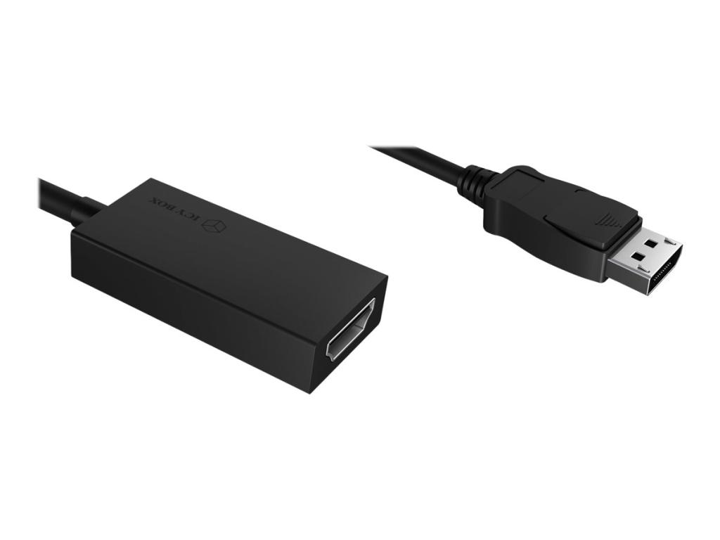 Image RAIDSONIC Adapter, DP 1.2 zu HDMI, unterstützt 4K 3840 x 2160@60Hz (IB-AC508a)
