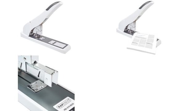 Image RAPESCO Blockheftgerät ECO HD-210, soft weiß (65800051)
