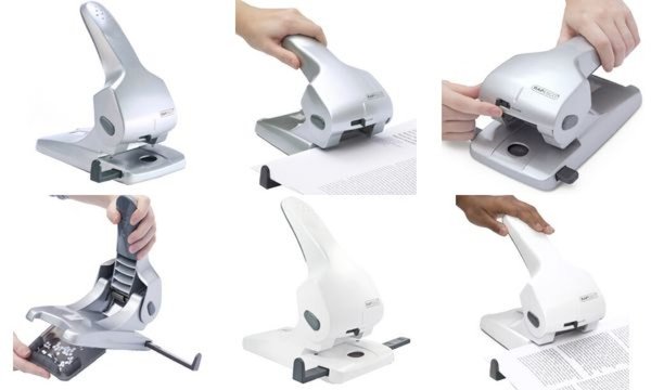 Image RAPESCO Registraturlocher Zero-65, 65 Blatt, silber (65800088)