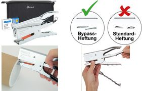 Image RAPESCO ® Heftzange Germ-Savvy Porpoise ONE silber