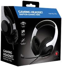 Image RAPTOR Gaming Headset Playstation 5 H300 weiß 3,5 Klinke