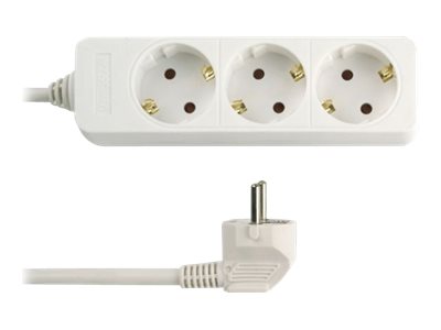 Image REV RITTER REV Tischsteckdose 3-fach 3,0 m weiß