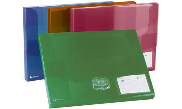 Image REXEL ICE Dokumentenbox 25 mm - klar - Transparent - Polypropylene (PP) - A4 (2