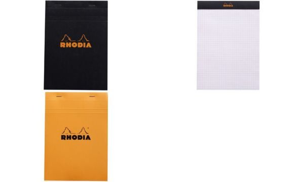 Image RHODIA Notizblock No. 16, DIN A5, k ariert, orange (8017030)