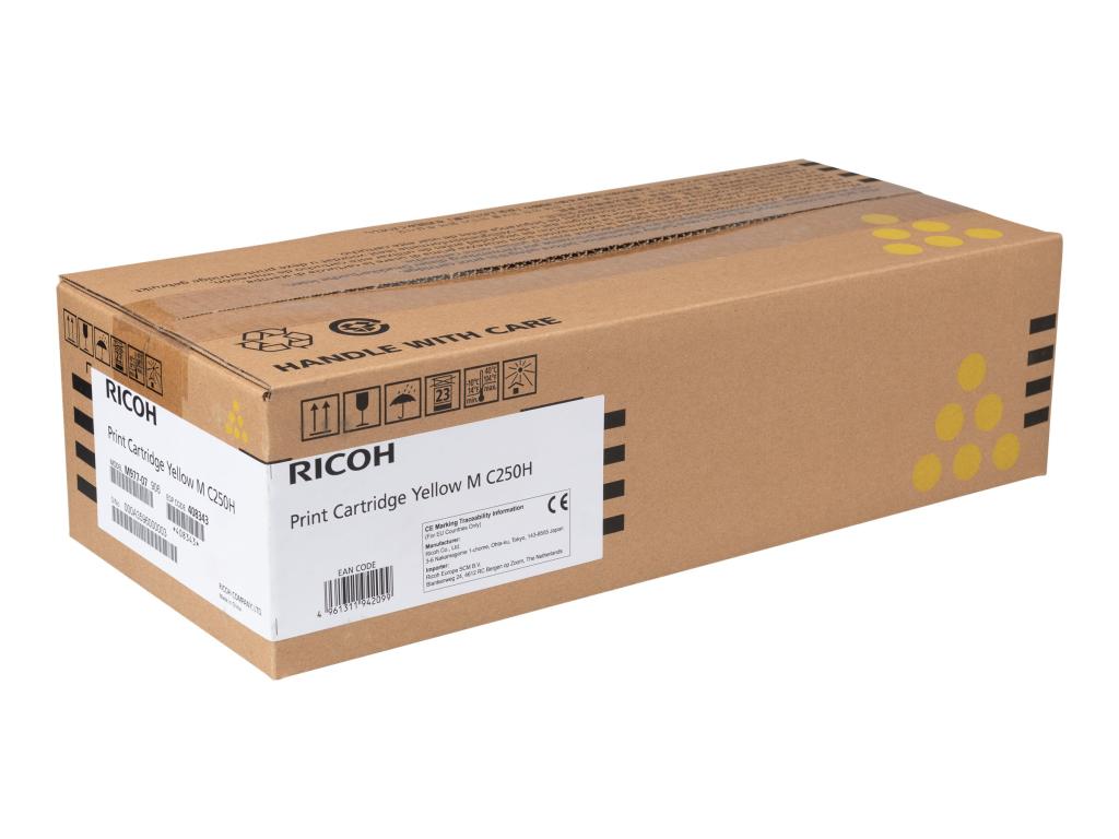 Image RICOH Cartridge Yellow M C250 UHY 408343