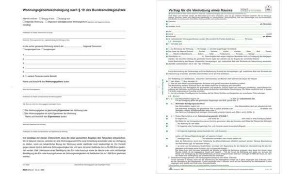 Image RNK Verlag Vordruck Vertrag zur Ve rmietung eines Hauses (6530119)