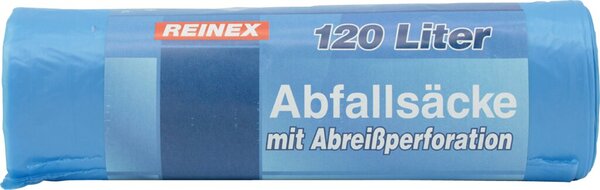 Image Abfallsäcke, 120 l, 10er 14 my / Beutelmaß 700 x 1100 mm