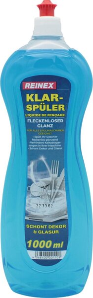 Image Klarspüler, 1000 ml fleckenloser Glanz, schont Glasur und