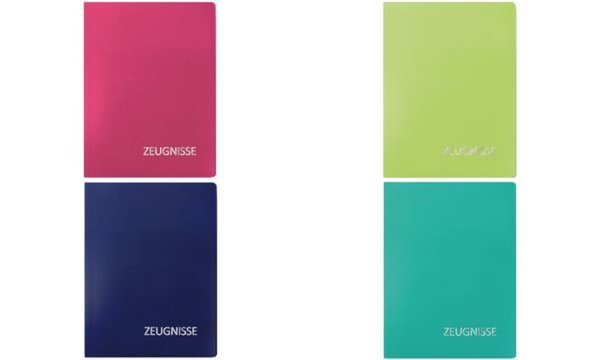 Image ROTH Zeugnismappe Basic, aus PP, DI N A4, türkis (57500805)