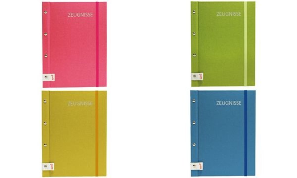 Image ROTH Zeugnismappe Metallium mit Buc hschrauben, pink (57500792)