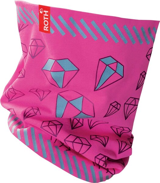 Image ROTH Kinder-Jersey-Schlauchschal ReflActions "Diamant", pink