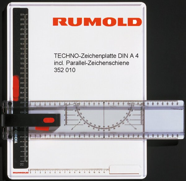 Image Zeichenplatte Rumold Techno A4 incl. Parallel-Zeichenschiene