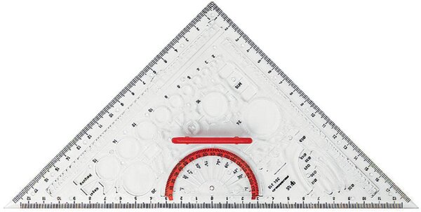 Image Rumold Techno-Dreieck aus Makrolen Für Feinminenstift 0,5mm.