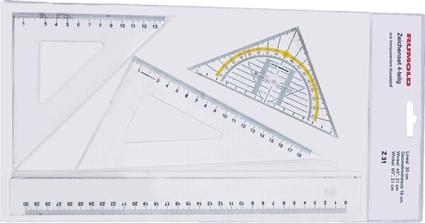 Image Rumold Zeichenset, 4-teilig, Set bestehend aus: