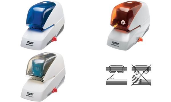 Image Rapid Elektro-Heftgerät Supreme 505 0e, silber/orange (68993214)