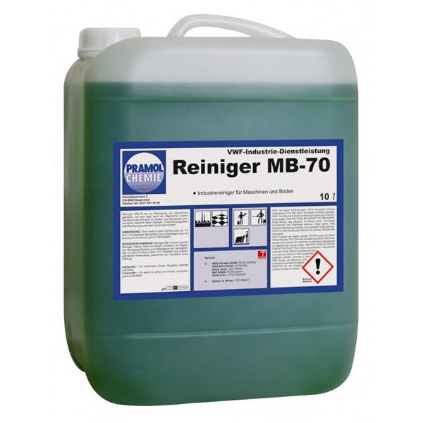 Image Reiniger MB-70 | 10 Liter <br>Aktivreiniger zur Reinigung von Maschinen und allgemeinen Reinigungsarbeiten in Industriebetrieben