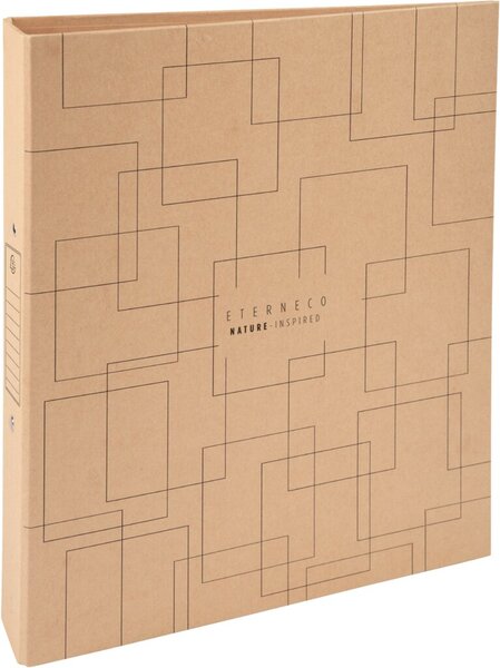 Image Ringbuch Eterneco DIN A4, Rücken- breite: 30 mm, 2 Ringe, braun