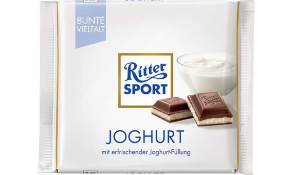 Image Ritter SPORT Tafelschokolade JOGHUR T, 100 g (9540041)