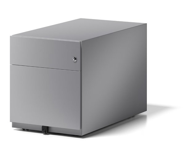 Image Rollcontainer Note mit Griffleiste silber, 1 Universalschublade