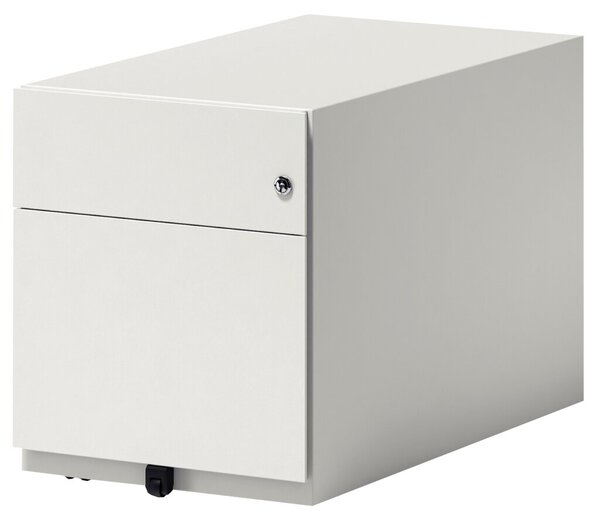 Image Rollcontainer Note mit Griffleiste verkehrsweiß, 1 Universalschublade