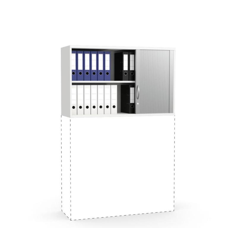 Image Rollladen-Aufsatzschrank Multi M pro, Weiß