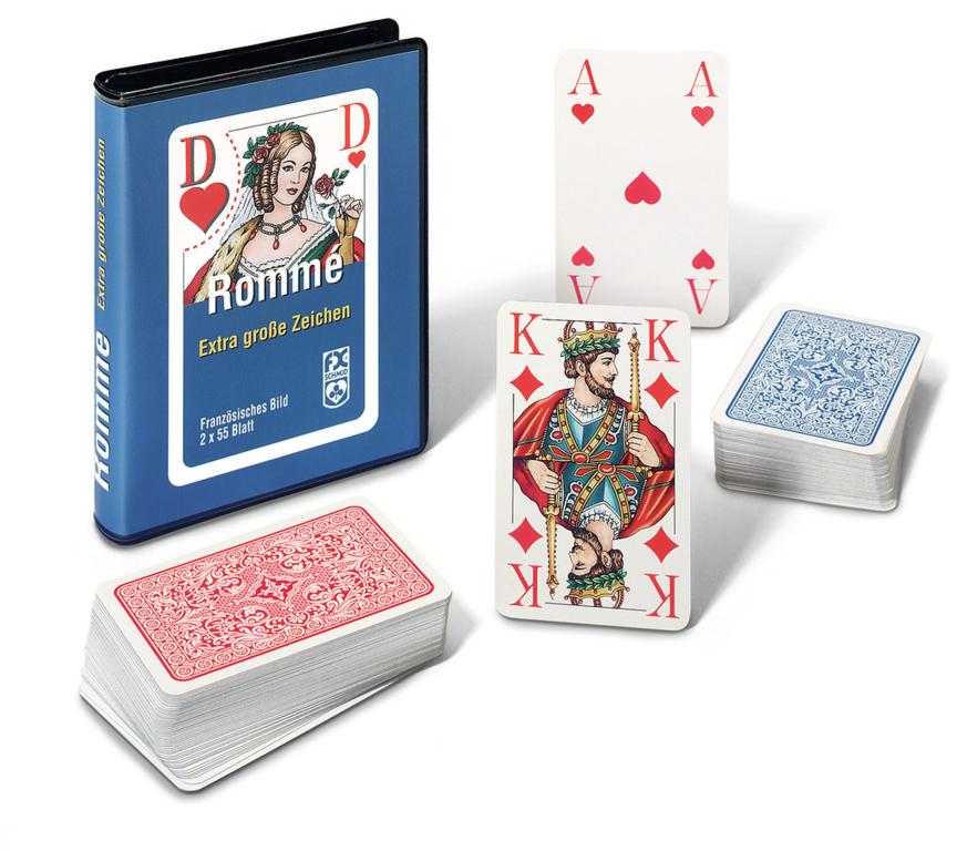 Image Rommé, Canasta, Bridge große Eckzeichen, Nr: 27074