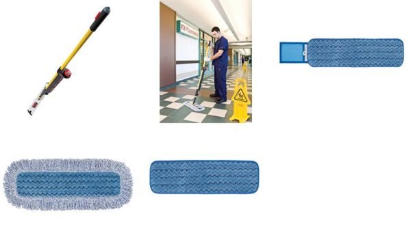 Image Rubbermaid Bodenreinigungssystem Pu lse, mit Mopphalter (71240109)
