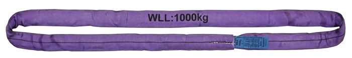 Image Rundschlinge DIN EN 1492-2 Umfang 2m violett Tragf.einf.1000kg PROMAT